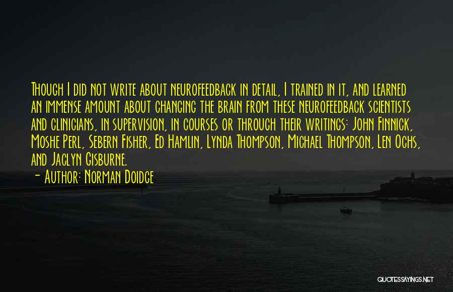 Norman Doidge Quotes 1836518