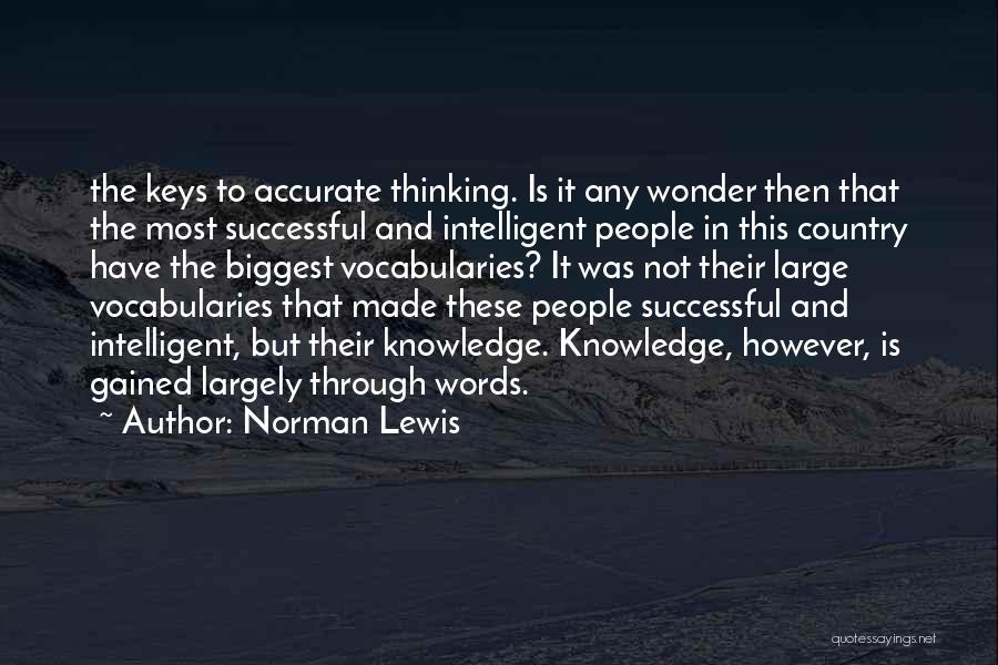 Norman Lewis Quotes 2258825