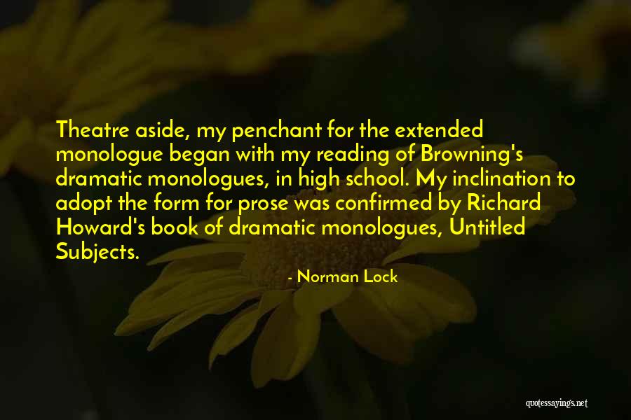 Norman Lock Quotes 249960