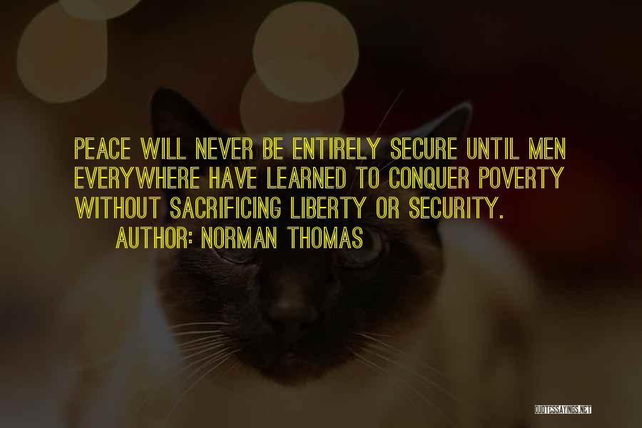 Norman M Thomas Quotes By Norman Thomas