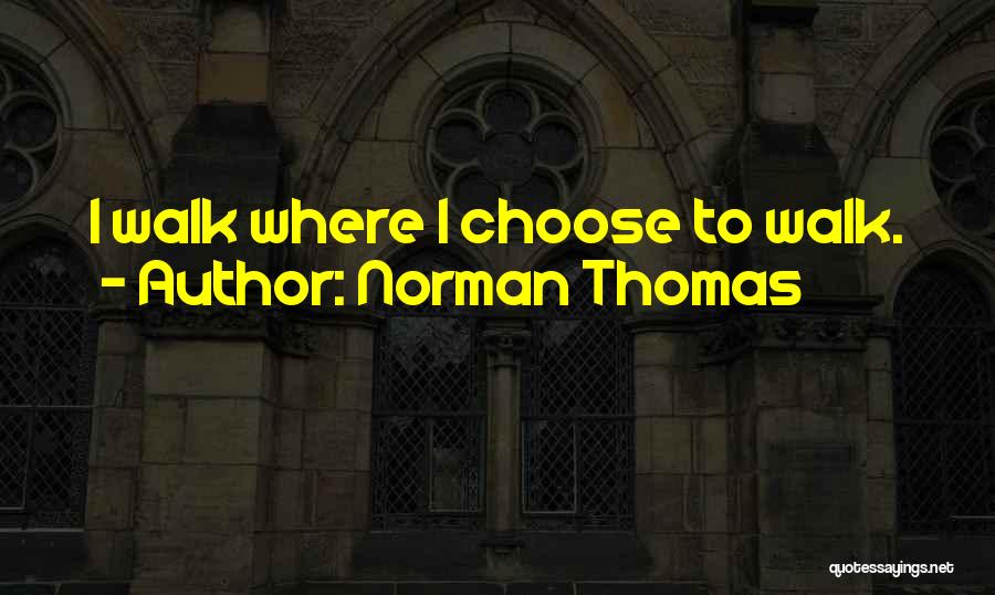 Norman M Thomas Quotes By Norman Thomas