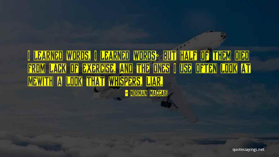 Norman MacCaig Quotes 1263892 Norman MacCaig Quotes 1263892
