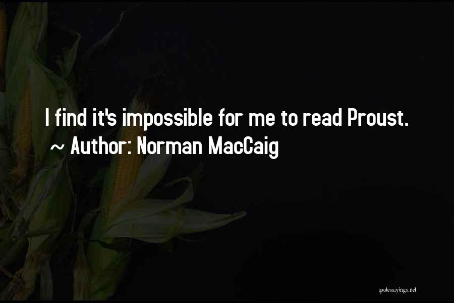 Norman MacCaig Quotes 704819