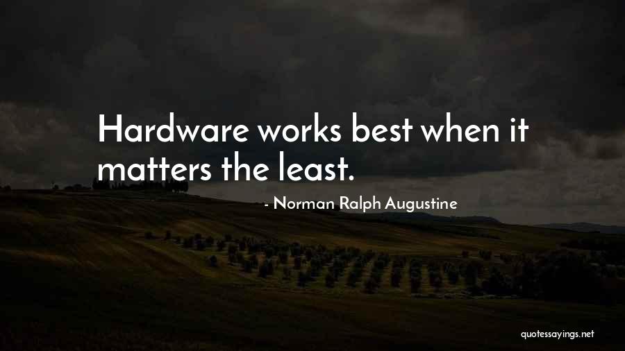 Norman Ralph Augustine Quotes 1101274