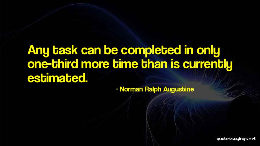 Norman Ralph Augustine Quotes 1830001