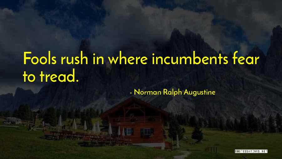 Norman Ralph Augustine Quotes 733813