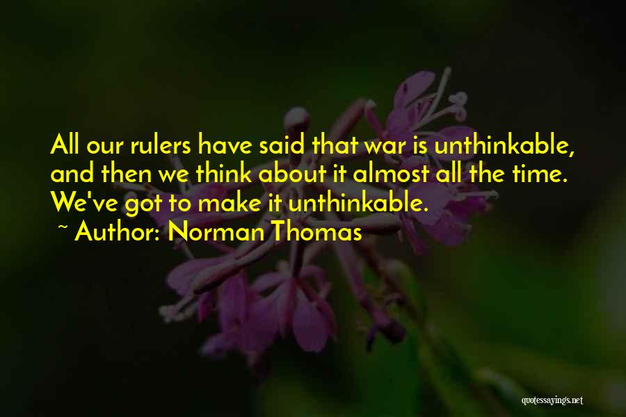 Norman Thomas Quotes 510119