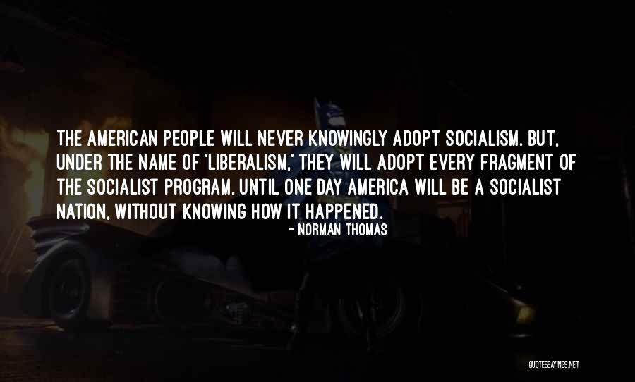 Norman Thomas Quotes 718594