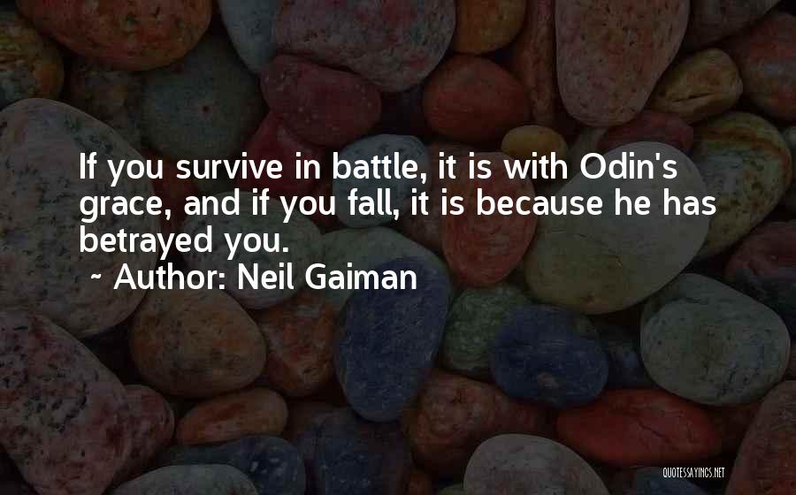 Norse Battle Quotes By Neil Gaiman