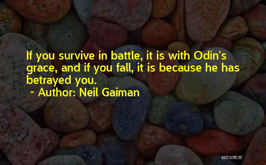 Norse Mythology War Quotes By Neil Gaiman