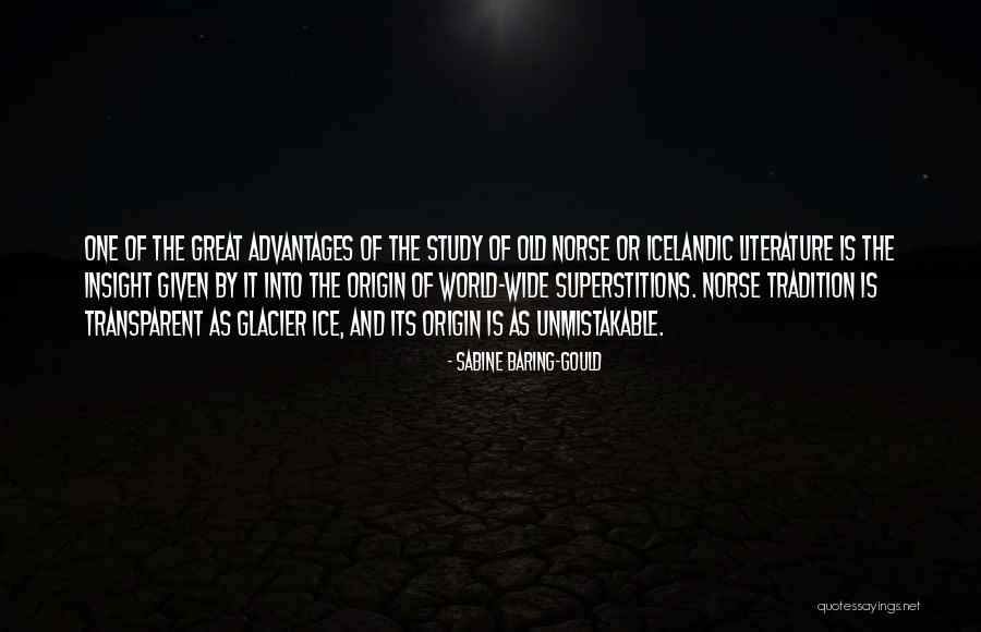 Norse Quotes By Sabine Baring-Gould