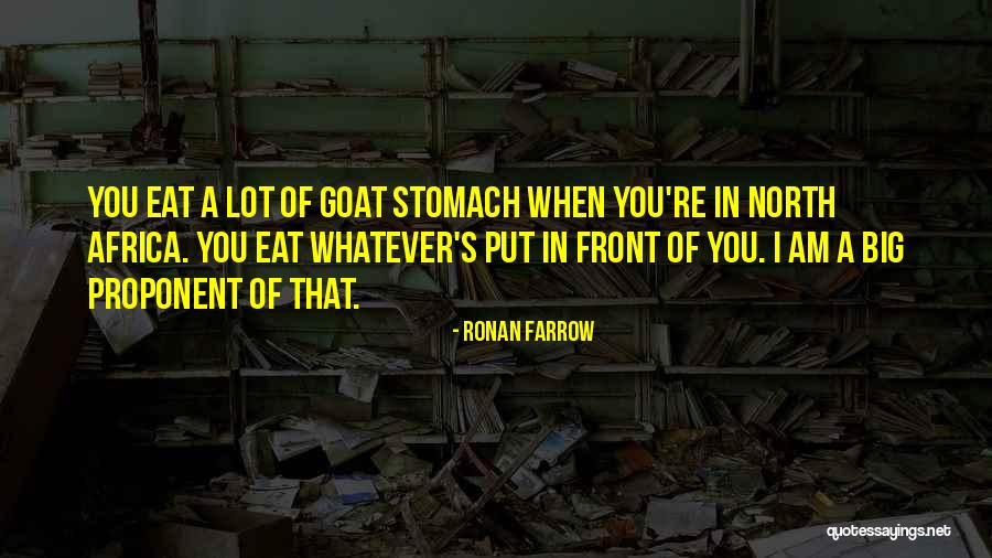 North Africa Quotes By Ronan Farrow North Africa Quotes By Ronan Farrow