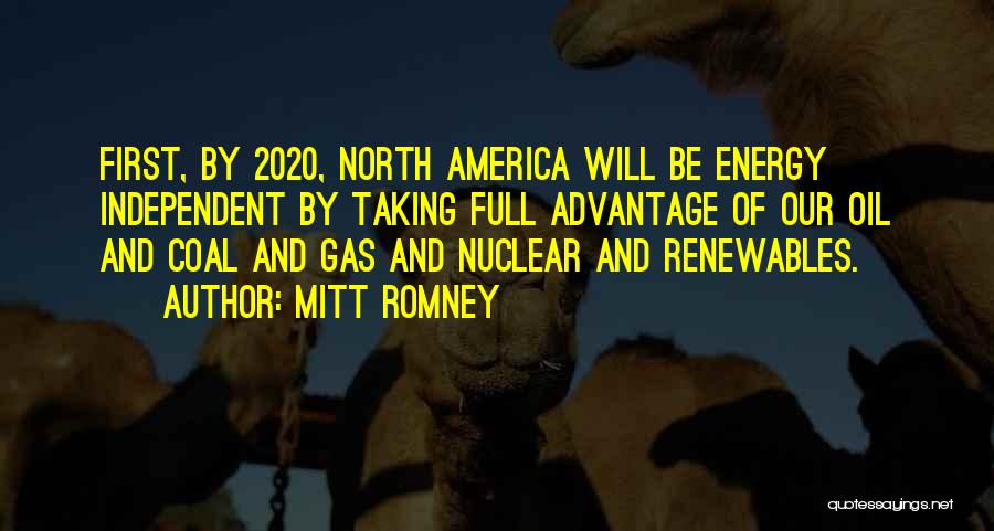 North America Quotes By Mitt Romney