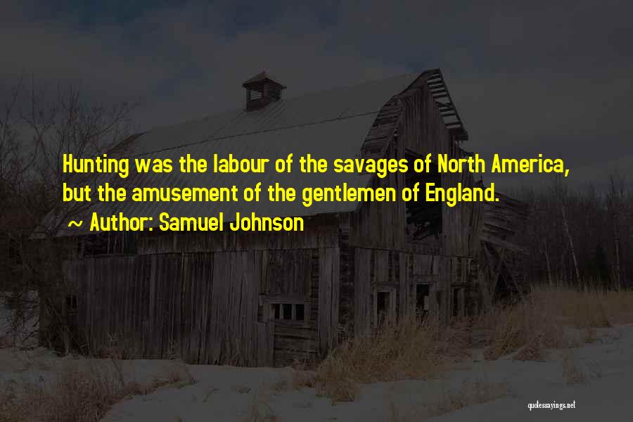 North America Quotes By Samuel Johnson