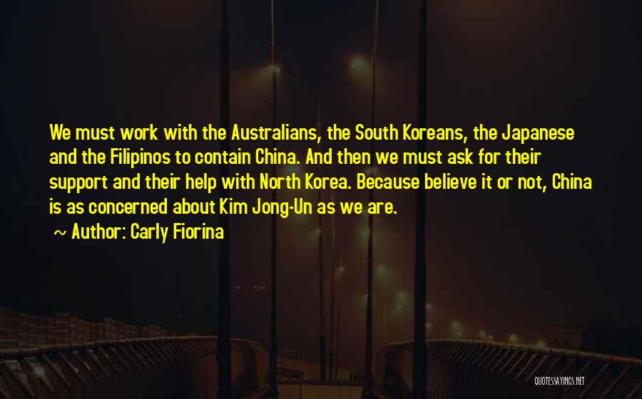 North And South Korea Quotes By Carly Fiorina