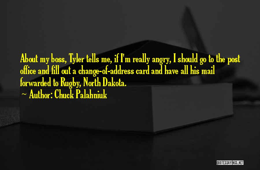 North Dakota Quotes By Chuck Palahniuk