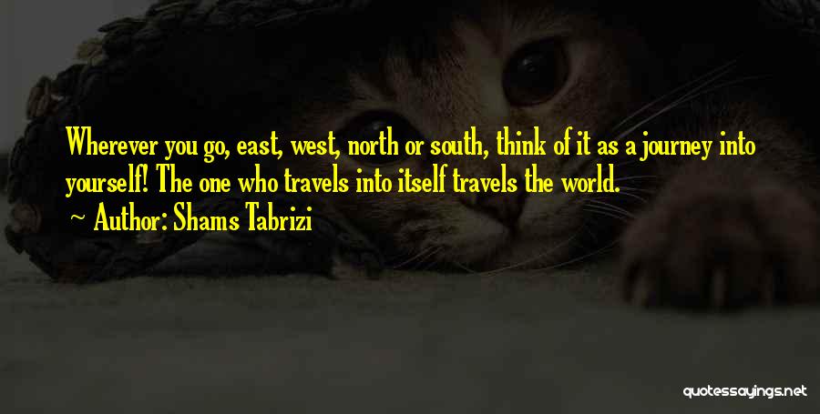 North East South West Quotes By Shams Tabrizi