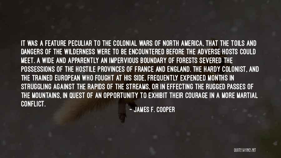 North England Quotes By James F. Cooper