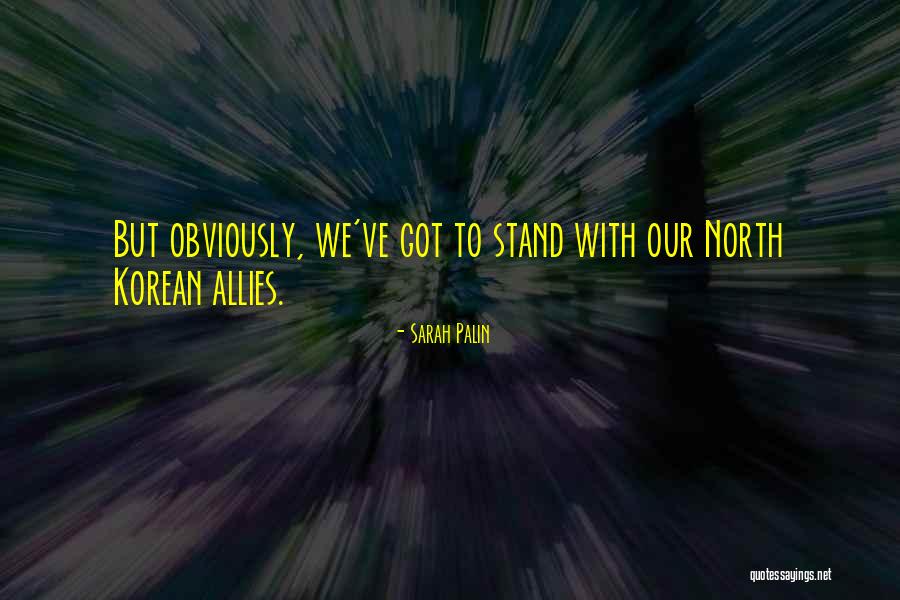 North Korean Quotes By Sarah Palin