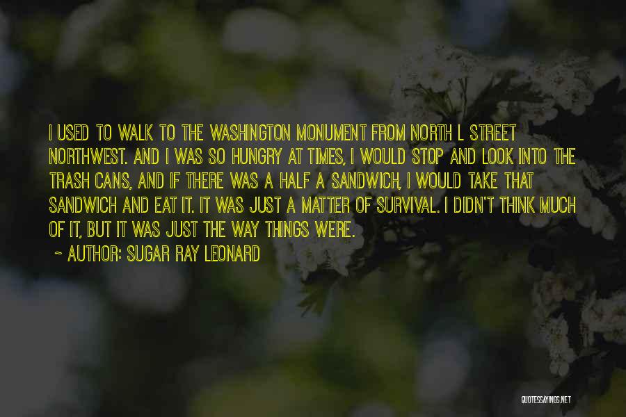 North Northwest Quotes By Sugar Ray Leonard