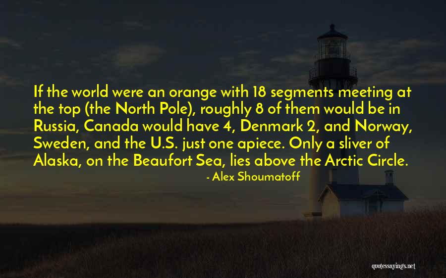 North Pole Quotes By Alex Shoumatoff North Pole Quotes By Alex Shoumatoff