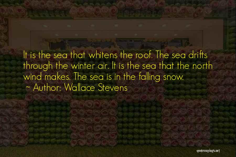 North Sea Quotes By Wallace Stevens