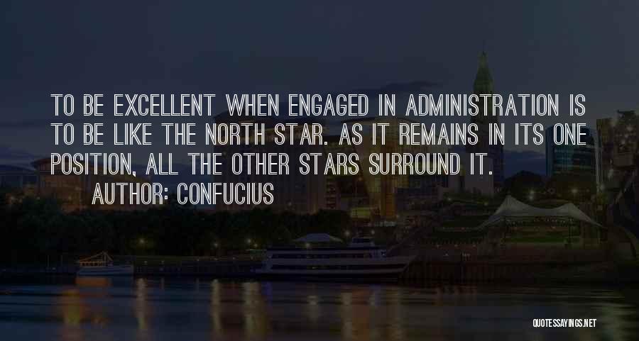 North Star Quotes By Confucius
