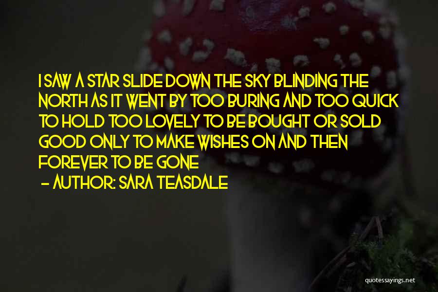 North Star Quotes By Sara Teasdale