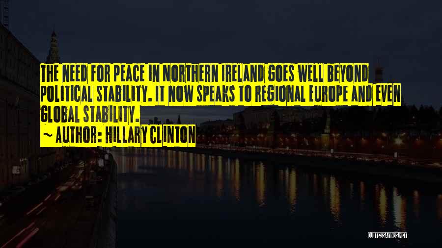 Northern Ireland Quotes By Hillary Clinton