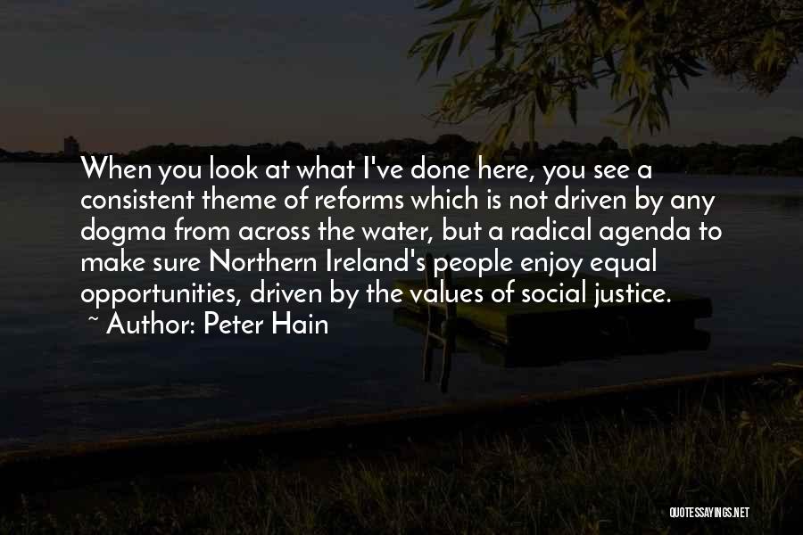 Northern Ireland Quotes By Peter Hain