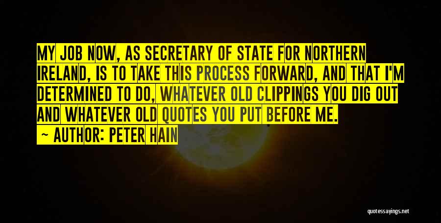 Northern Ireland Quotes By Peter Hain