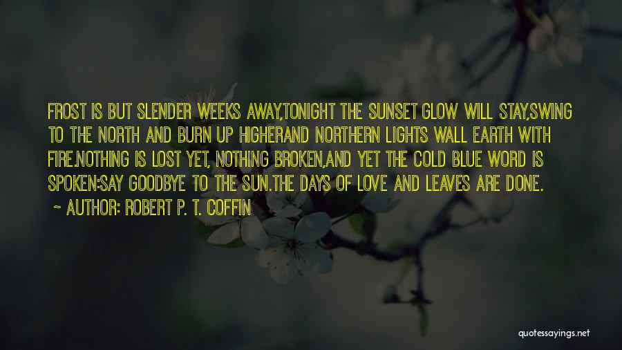 Northern Lights Love Quotes By Robert P. T. Coffin