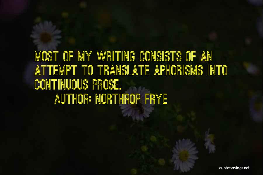 Northrop Frye Quotes 145702