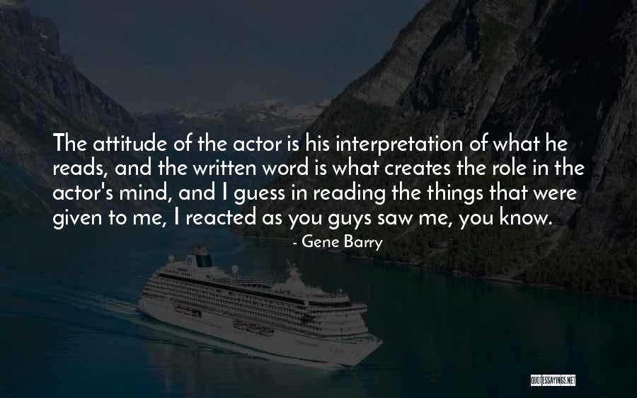 Northwesterns Children Quotes By Gene Barry Northwesterns Children Quotes By Gene Barry