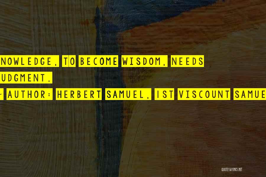 Norwinski Big Quotes By Herbert Samuel, 1st Viscount Samuel