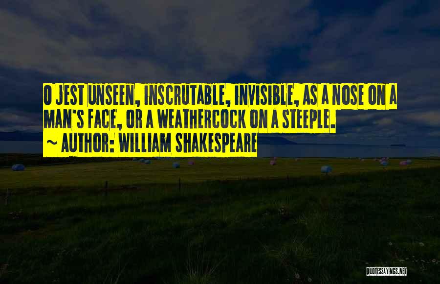 Nose Quotes By William Shakespeare