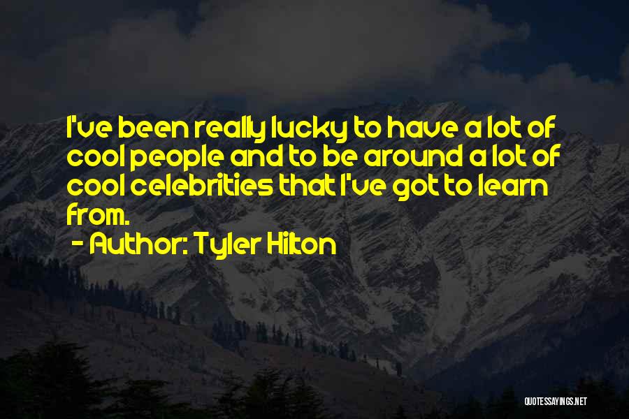 Nosegays Quotes By Tyler Hilton