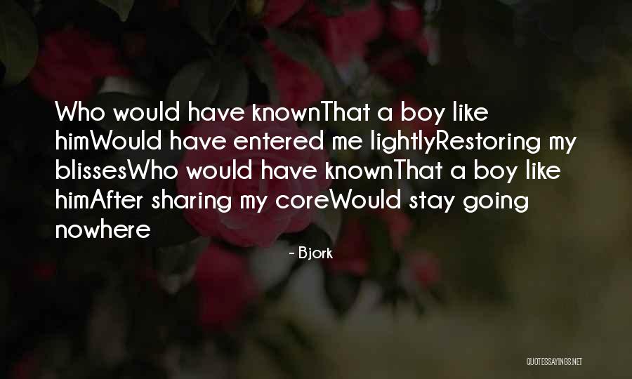 Noshia Quotes By Bjork Noshia Quotes By Bjork