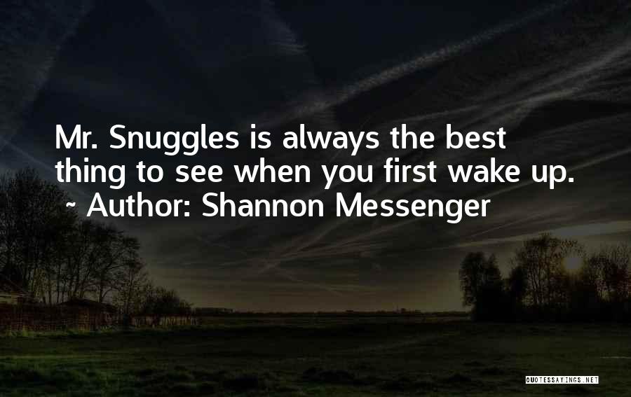 Nosiest Person Quotes By Shannon Messenger