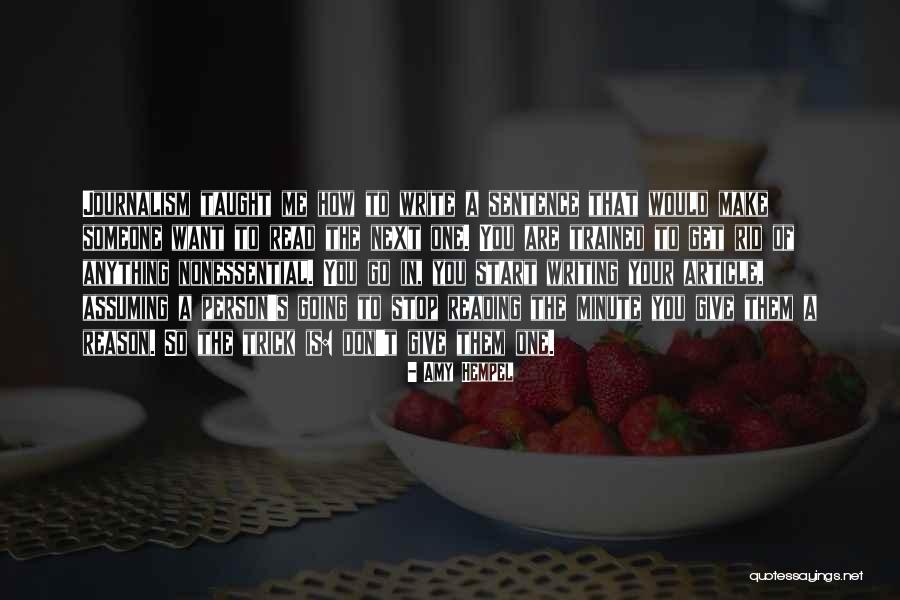 Nositelji Quotes By Amy Hempel Nositelji Quotes By Amy Hempel
