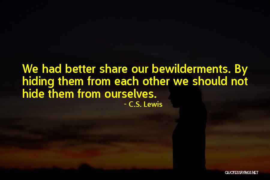 Nosotras A Las Seis Quotes By C.S. Lewis Nosotras A Las Seis Quotes By C.S. Lewis