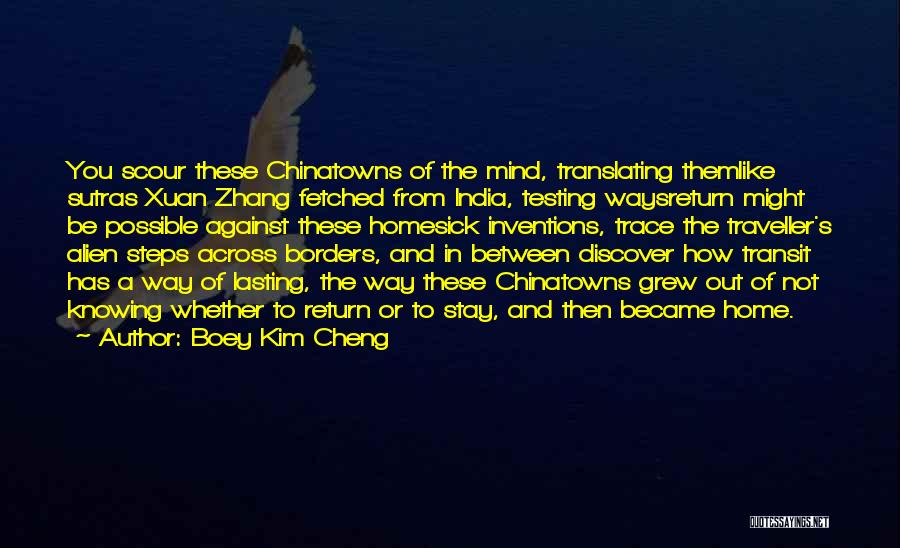 Nostalgia And Memory Quotes By Boey Kim Cheng