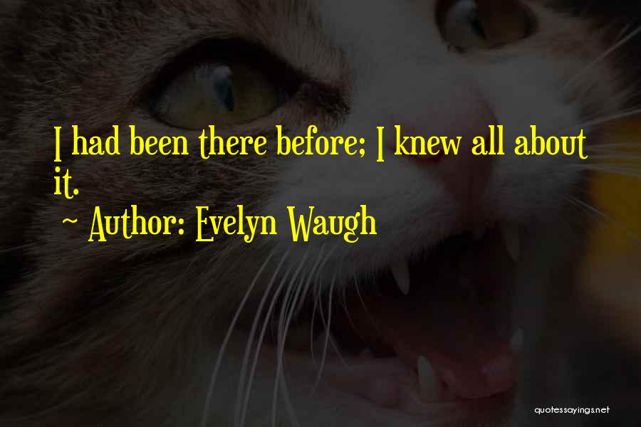 Nostalgia Quotes By Evelyn Waugh