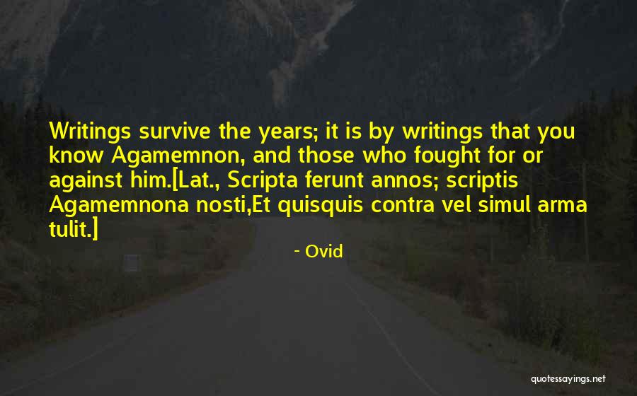 Nosti Quotes By Ovid Nosti Quotes By Ovid