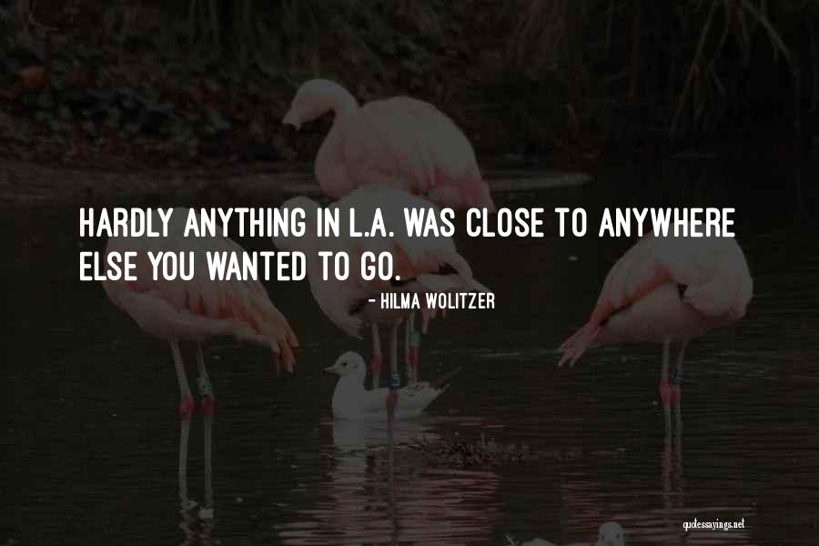 Nosy Family Members Quotes By Hilma Wolitzer