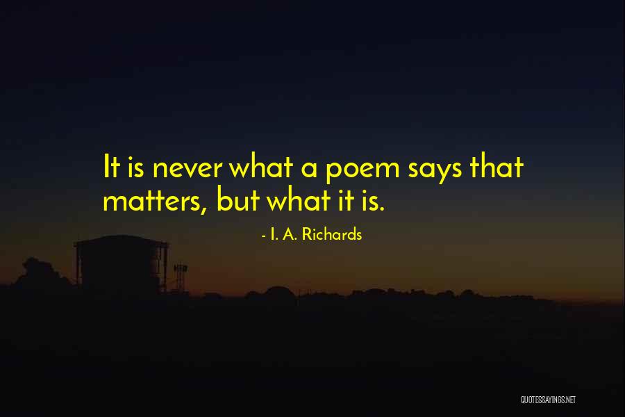 Noszlop Quotes By I. A. Richards Noszlop Quotes By I. A. Richards