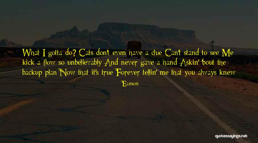 Not A Backup Plan Quotes By Eamon Not A Backup Plan Quotes By Eamon