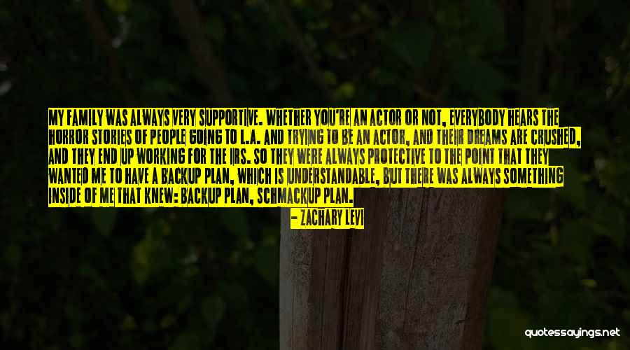 Not A Backup Plan Quotes By Zachary Levi Not A Backup Plan Quotes By Zachary Levi