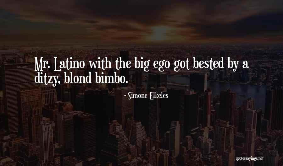 Not A Bimbo Quotes By Simone Elkeles