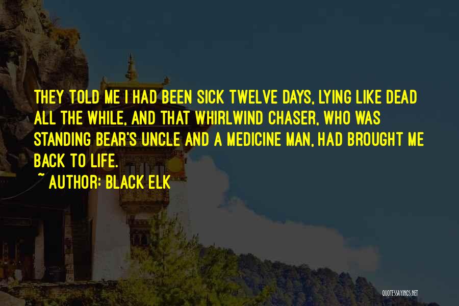 Not A Chaser Quotes By Black Elk